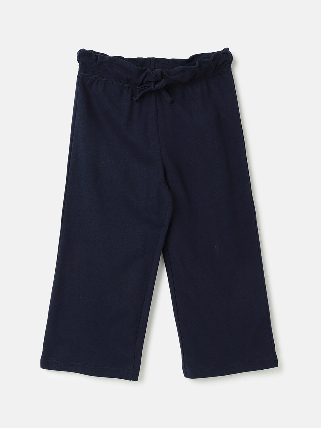 

United Colors of Benetton Girls Mid-Rise Cotton Culottes, Navy blue