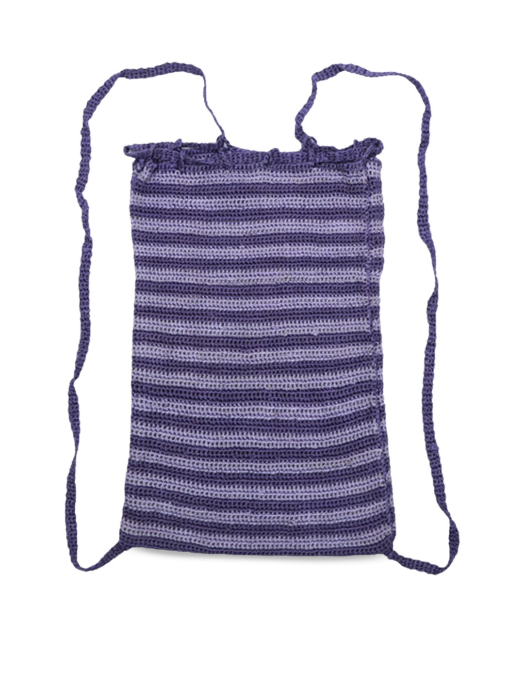 

Rediscover Fashion Striped Swagger Sling Bag With Quilted, Purple