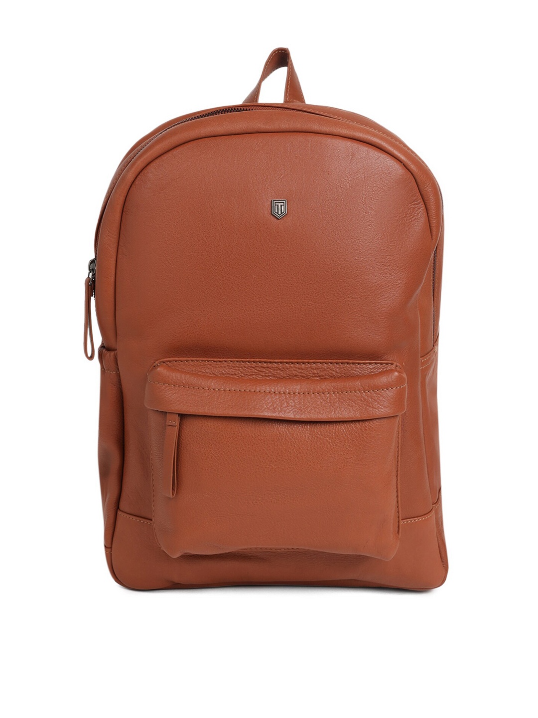 TOM LANG LONDON Leather Non Padded Backpack, Tan