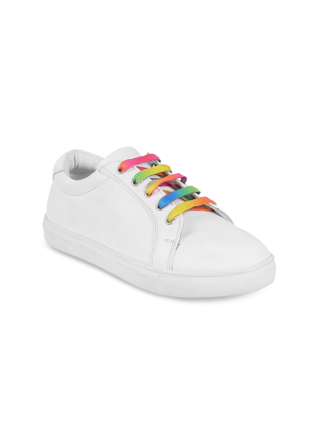 

Metro Women Contrast Lace Sneakers, White