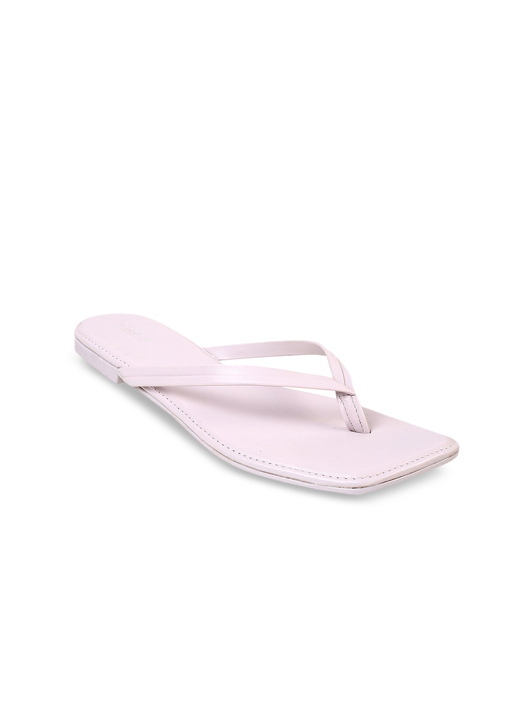

Mochi Open Toe T-Strap Flats, Lavender