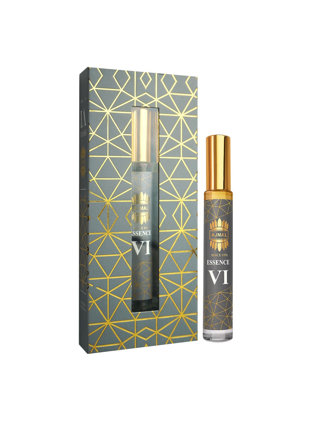 

Ajmal Essence VI Long Lasting Concentrated Roll On Perfume - 10 ml, Grey