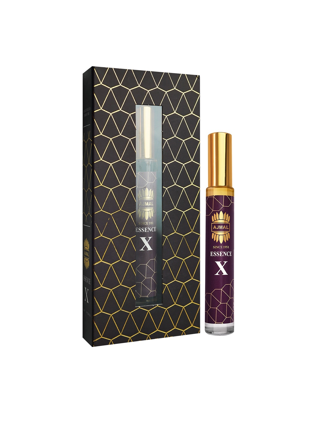 

Ajmal Essence X Long-lasting Concentrated Roll On Perfume - 10 ml, Red