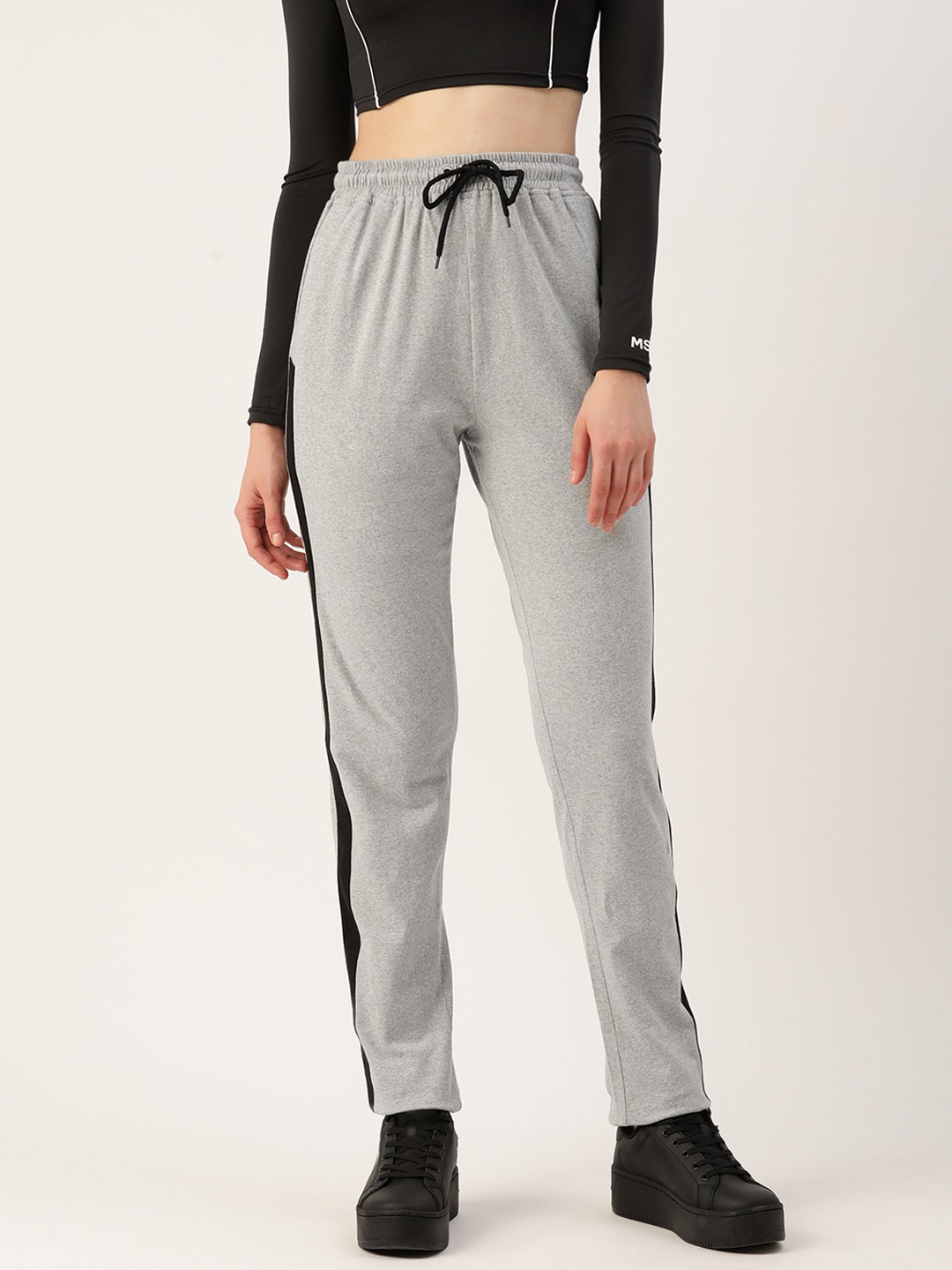 

Alsace Lorraine Paris Women Solid Regular Fit Track Pants, Grey