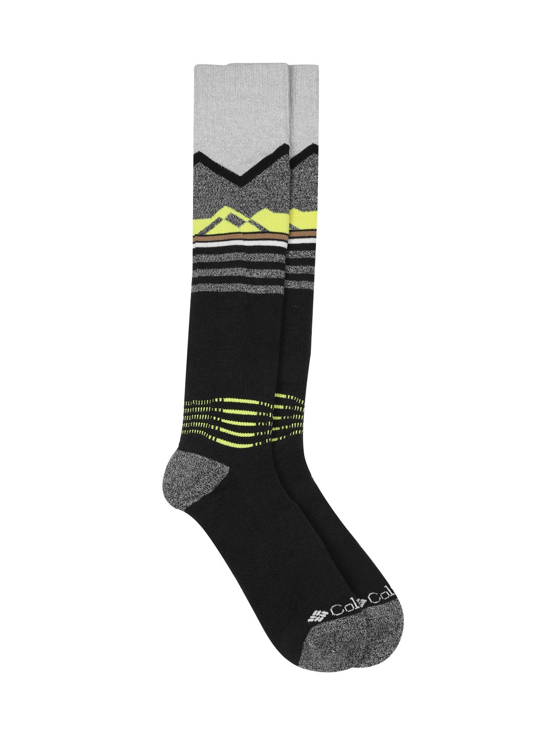 

Columbia Unisex Thermolite Eco Mountain Ridge OTC Ski Medium Weight Socks, Black