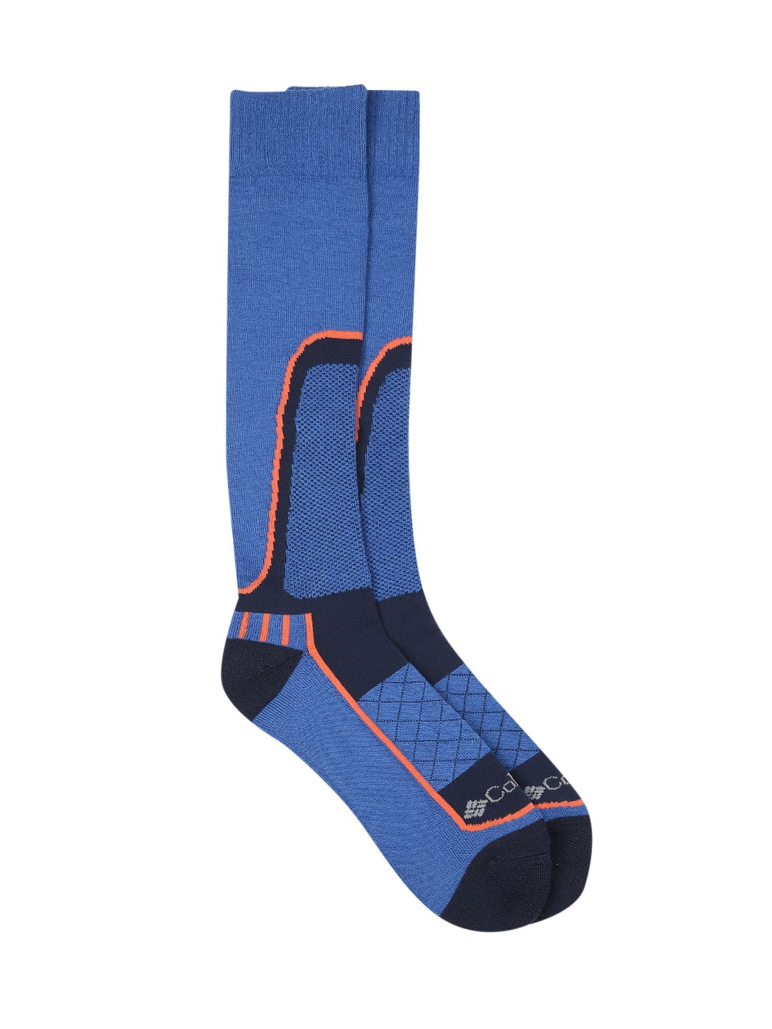 

Columbia Unisex Wool Blend Ski Slope OTC Ski Medium Weight Socks, Blue