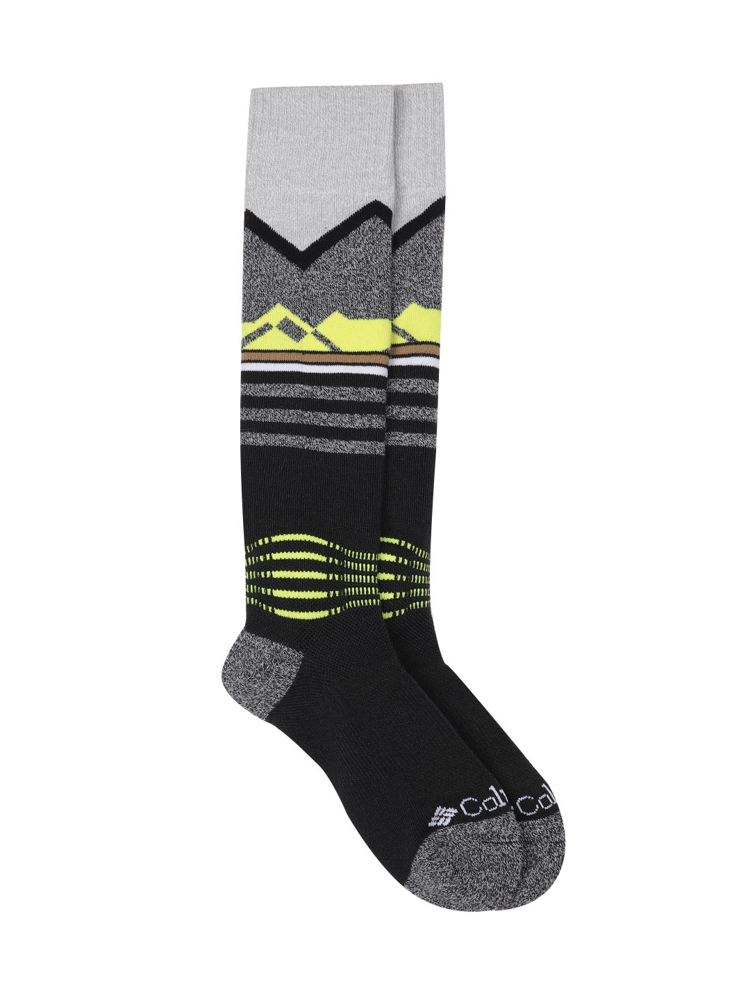 

Columbia Unisex Thermolite Eco Mountain Ridge OTC Ski Medium Weight Socks, Black