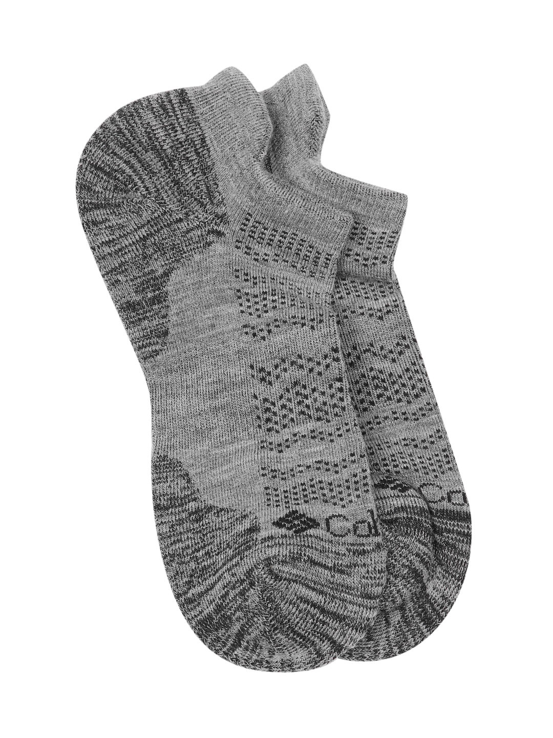 

Columbia Unisex Merino Wool No Show Socks, Grey