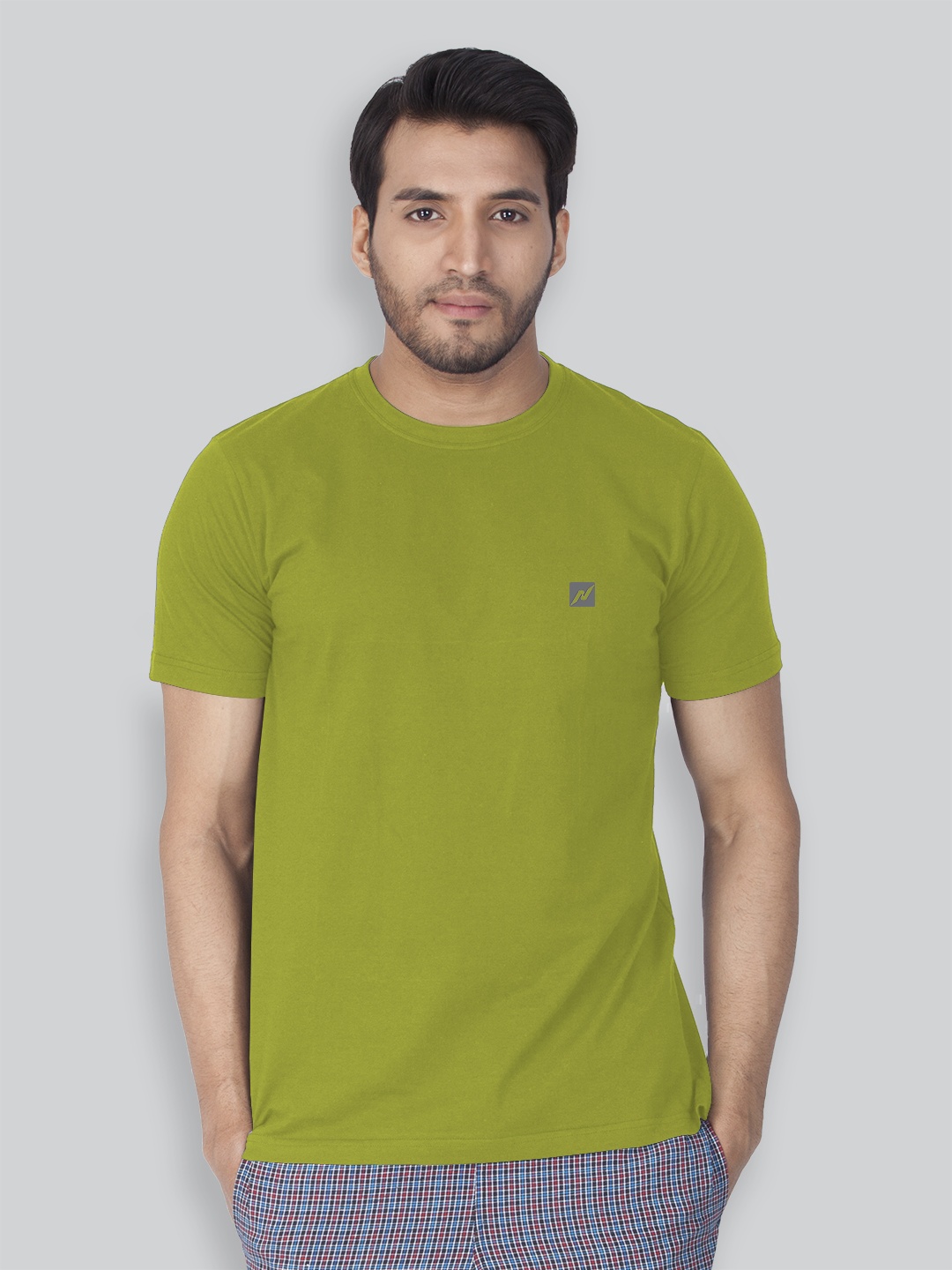 

LUX NITRO Round Neck Anti Odour T-Shirt, Green