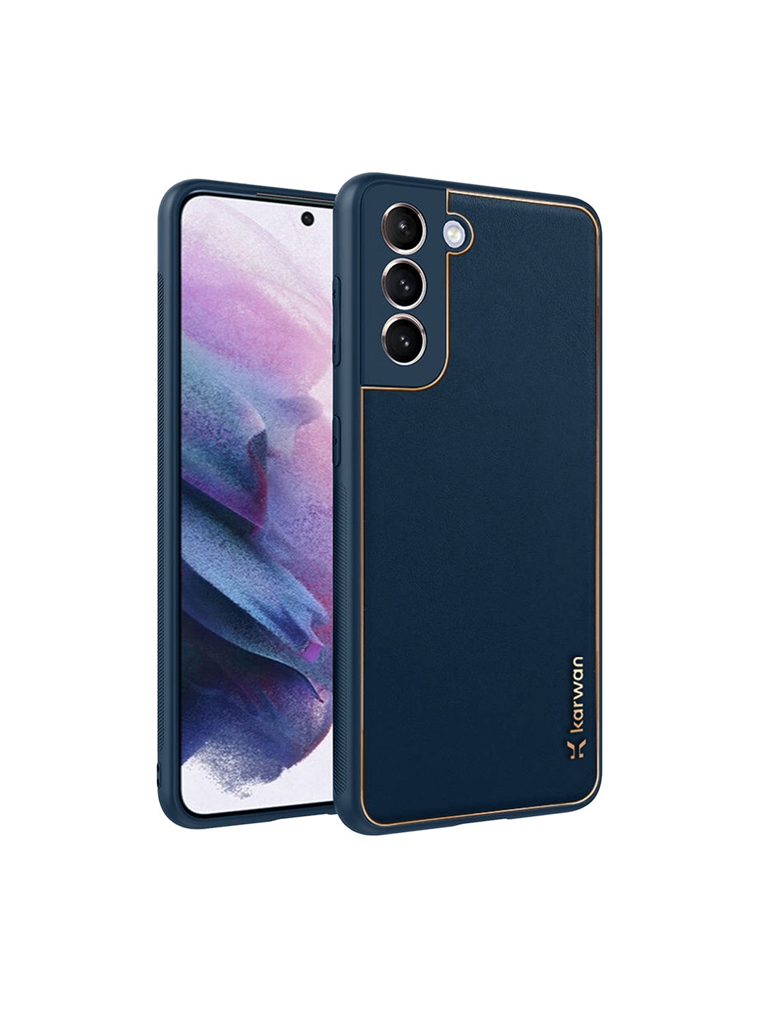 

Karwan Shock-Proof & Camera Protection Samsung S21Plus Phone Back Case, Blue