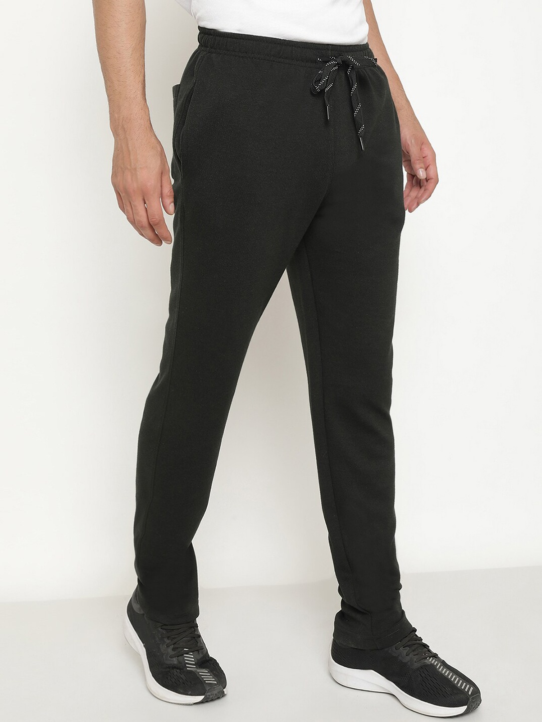 

Octave Men Cotton Track Pants, Olive