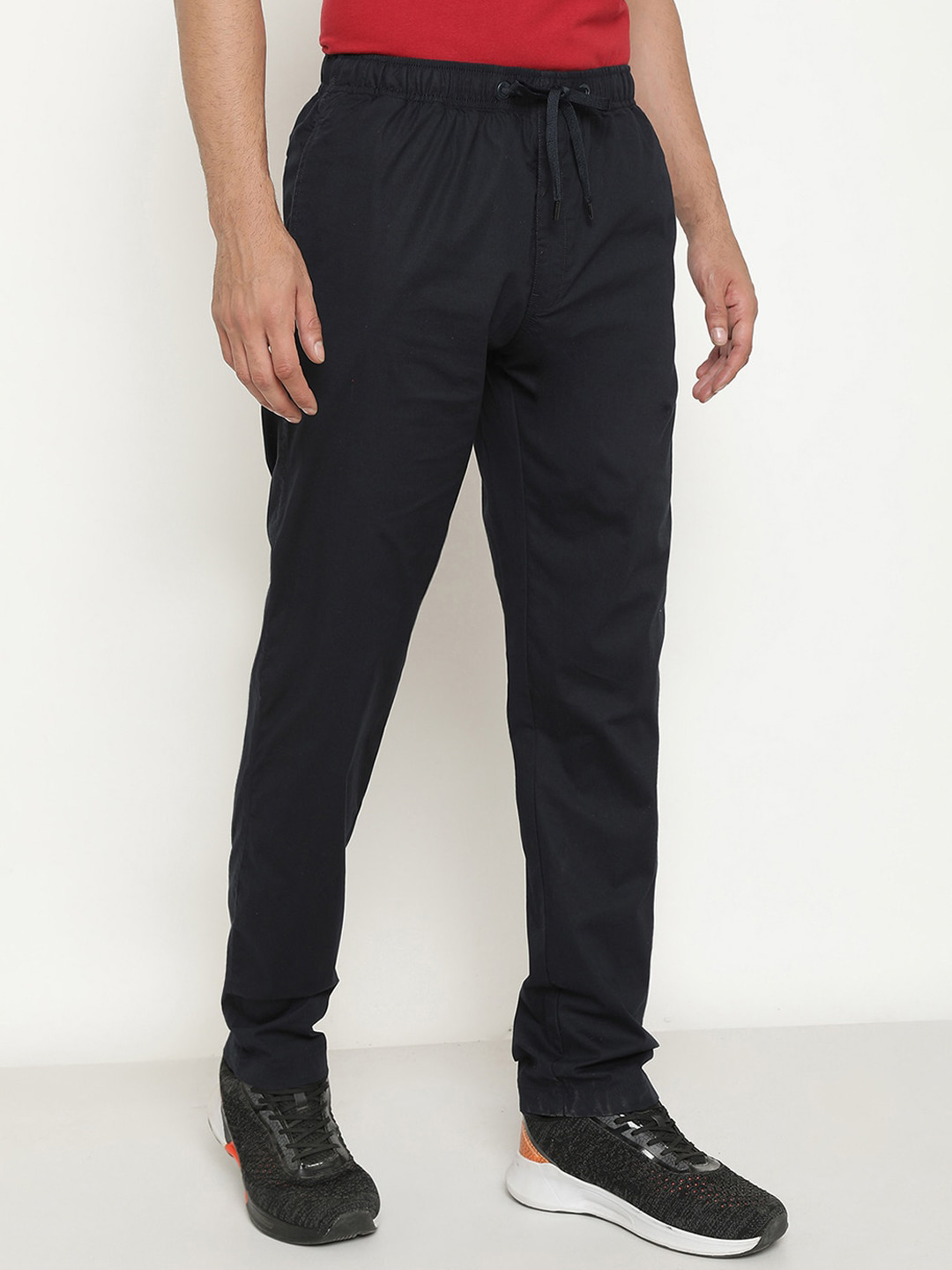

Octave Men Cotton Track Pant, Navy blue