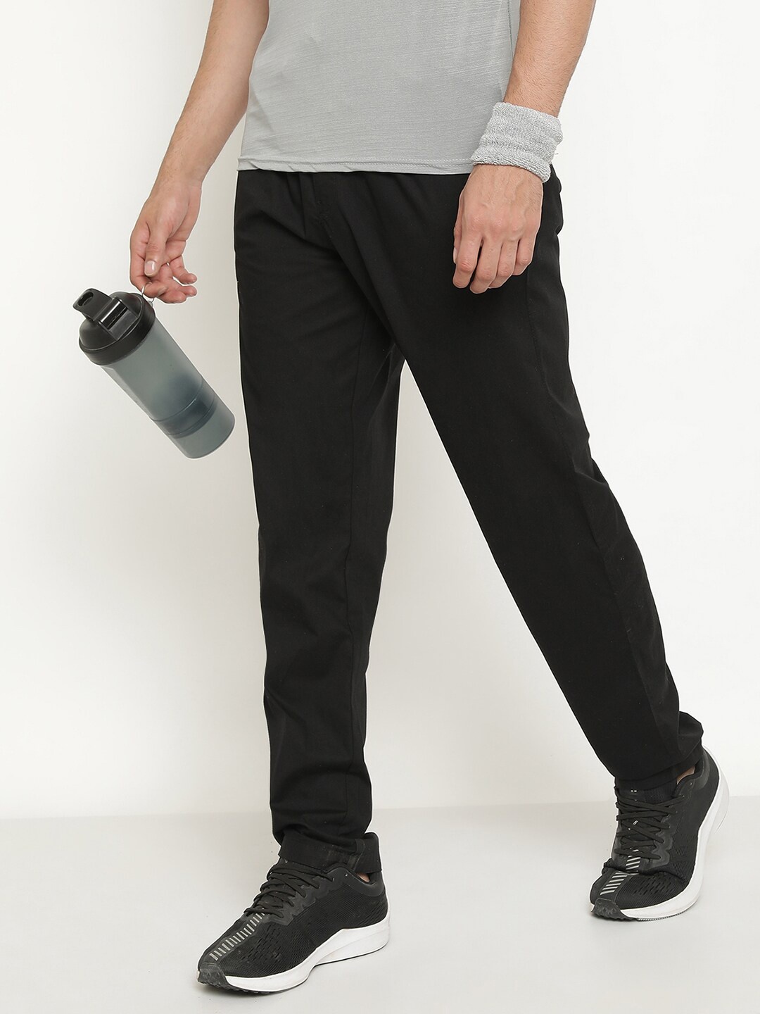 

Octave Men Cotton Track Pant, Black