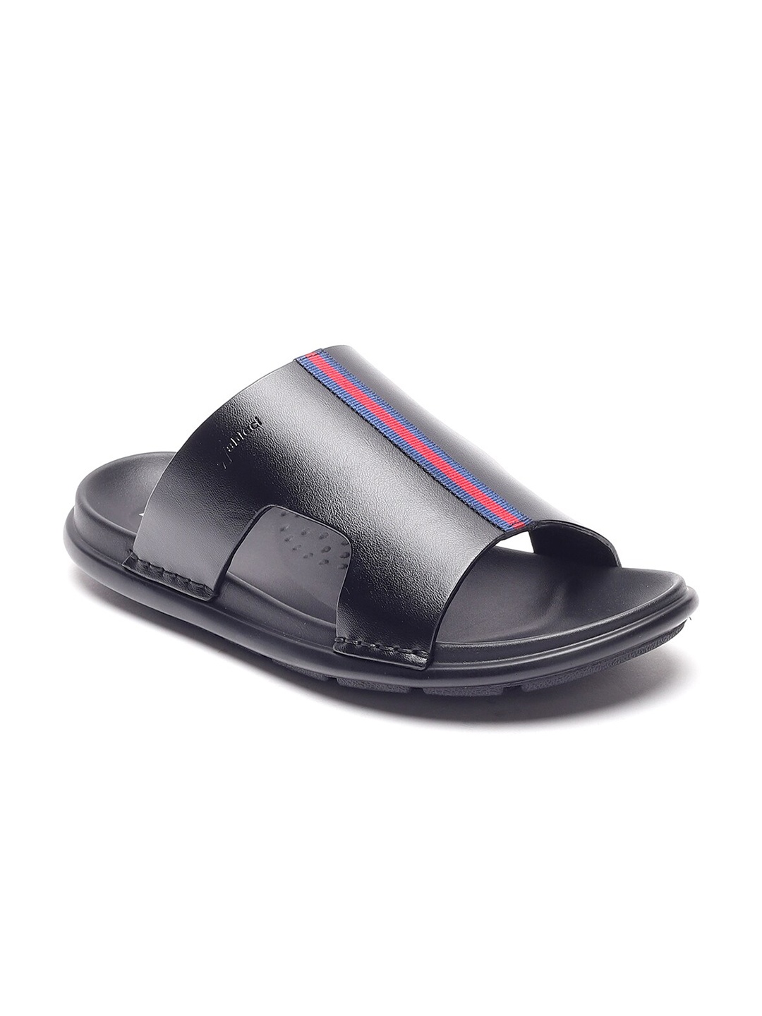 

GABICCI Men Floyd Open Toe Leather Comfort Sandals, Black