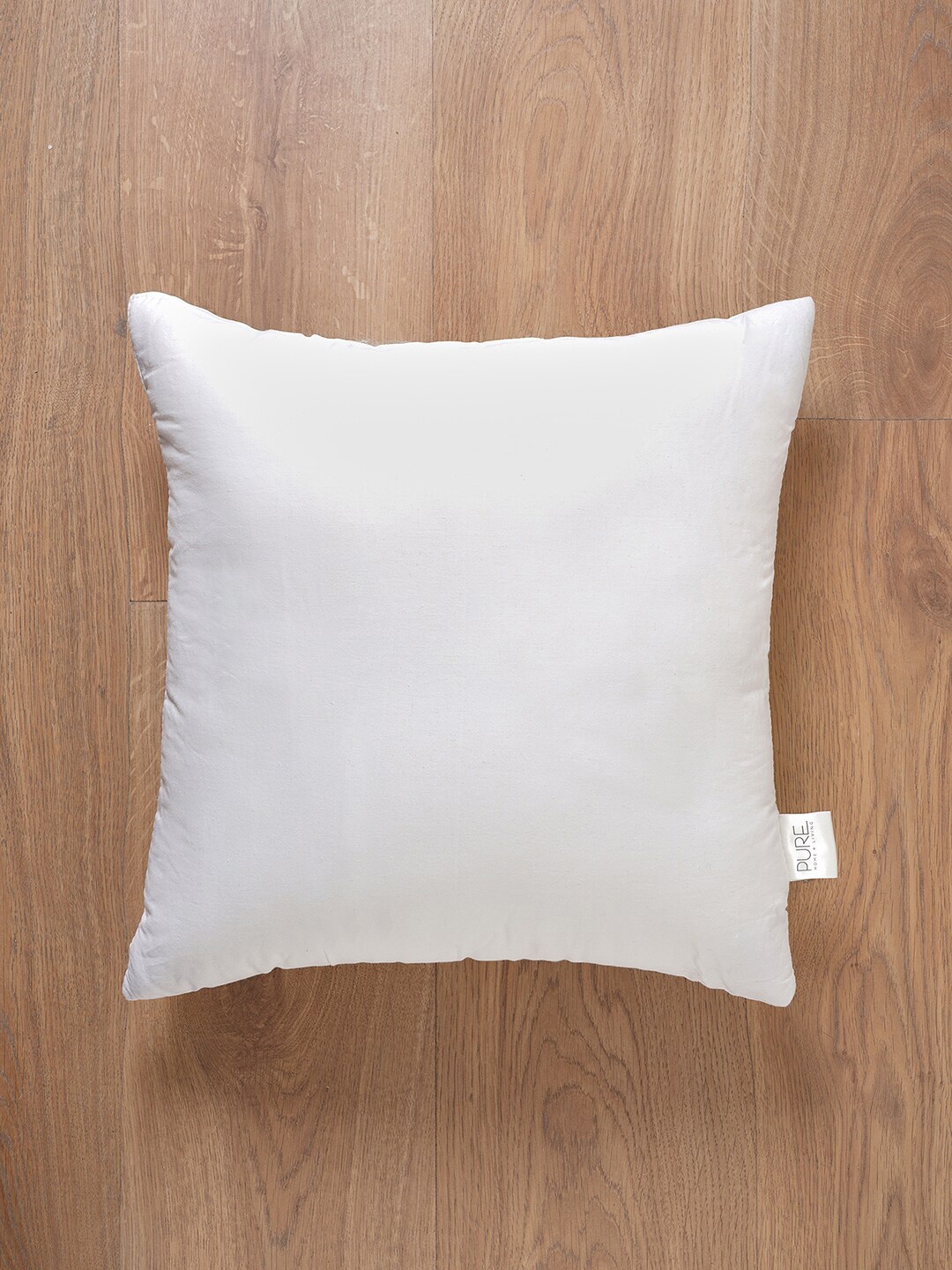 

Pure Home and Living White Square Pre-Filled Cushions