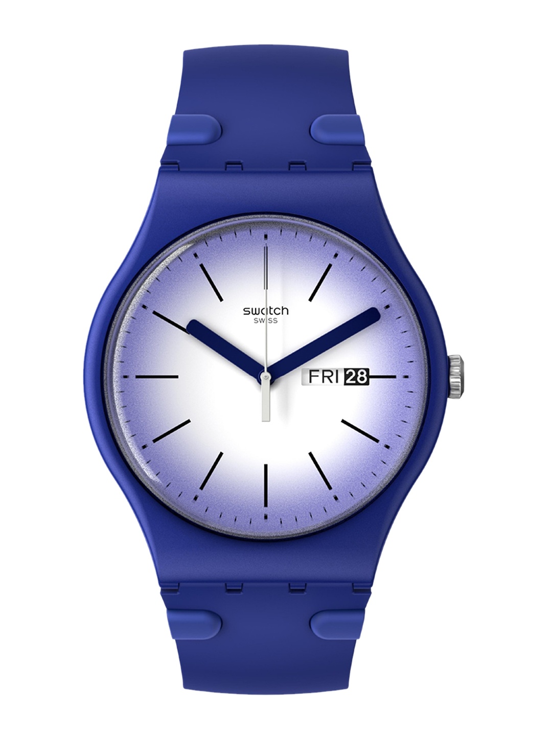 Swatch Printed Dial & Straps Analogue Watch SUON716, Blue