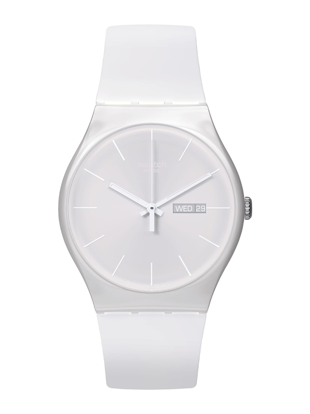 Swatch Dial & Straps Analogue Watch SO29W704, White