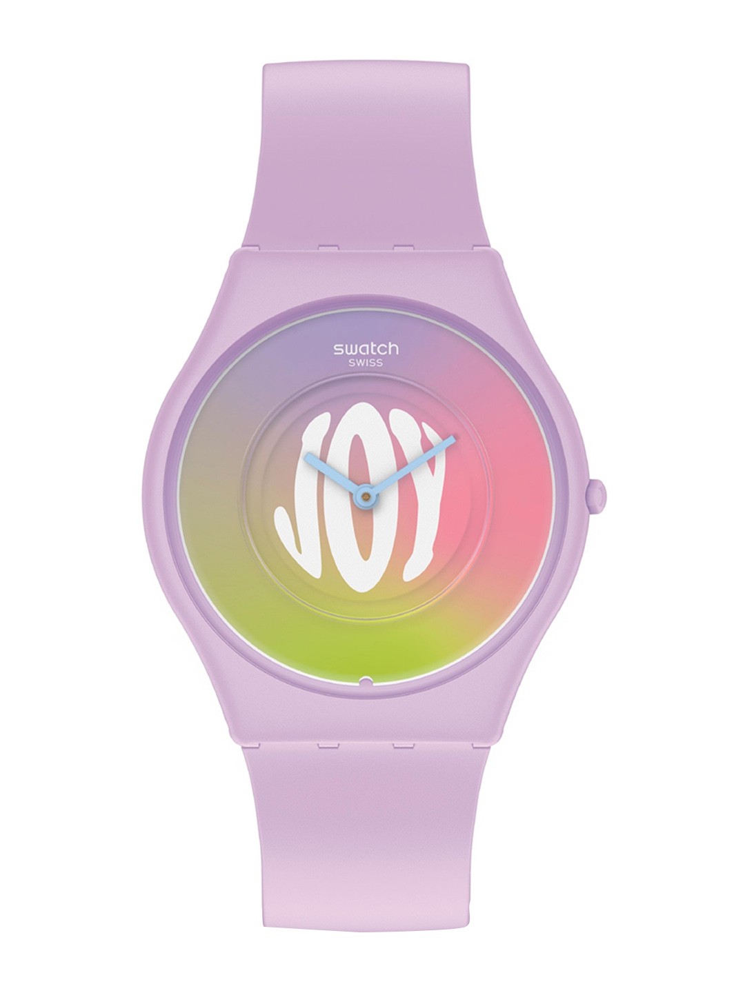 

Swatch Printed Dial & Straps Analogue Watch SS09V101, Purple
