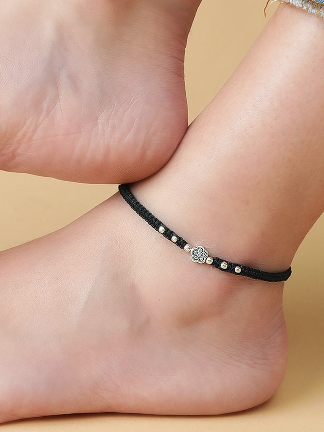 

Zavya Women Silver-Plated 925 Sterling Silver Anklet