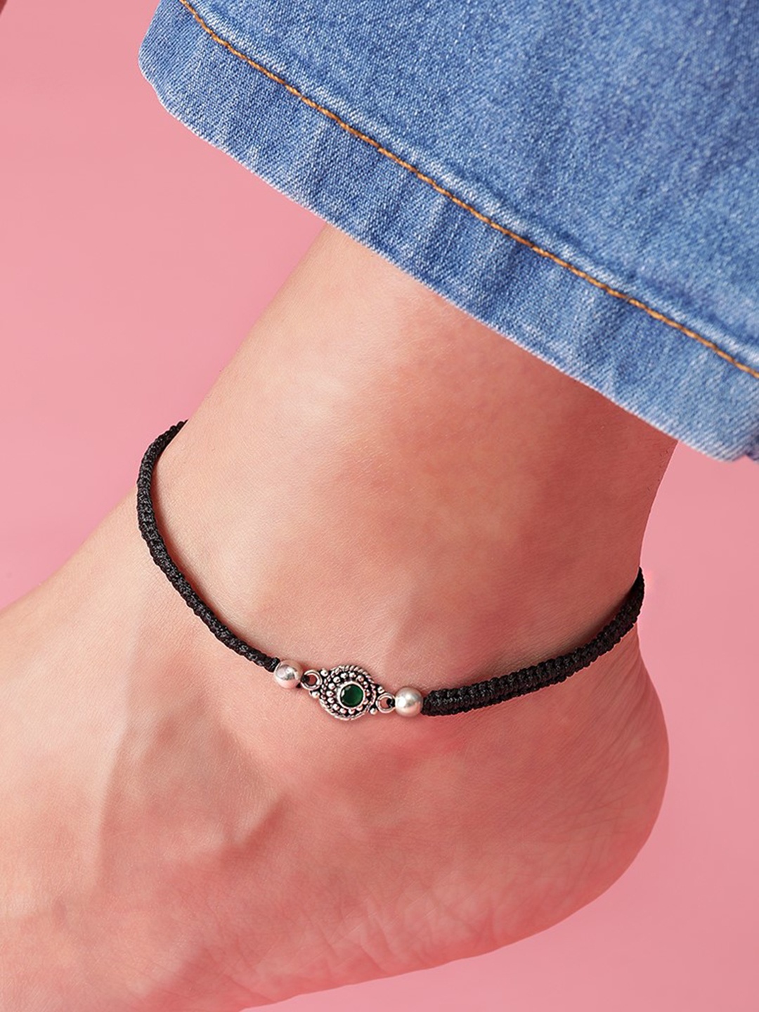 

Zavya Women 925 Sterling Silver Silver-Plated Anklet