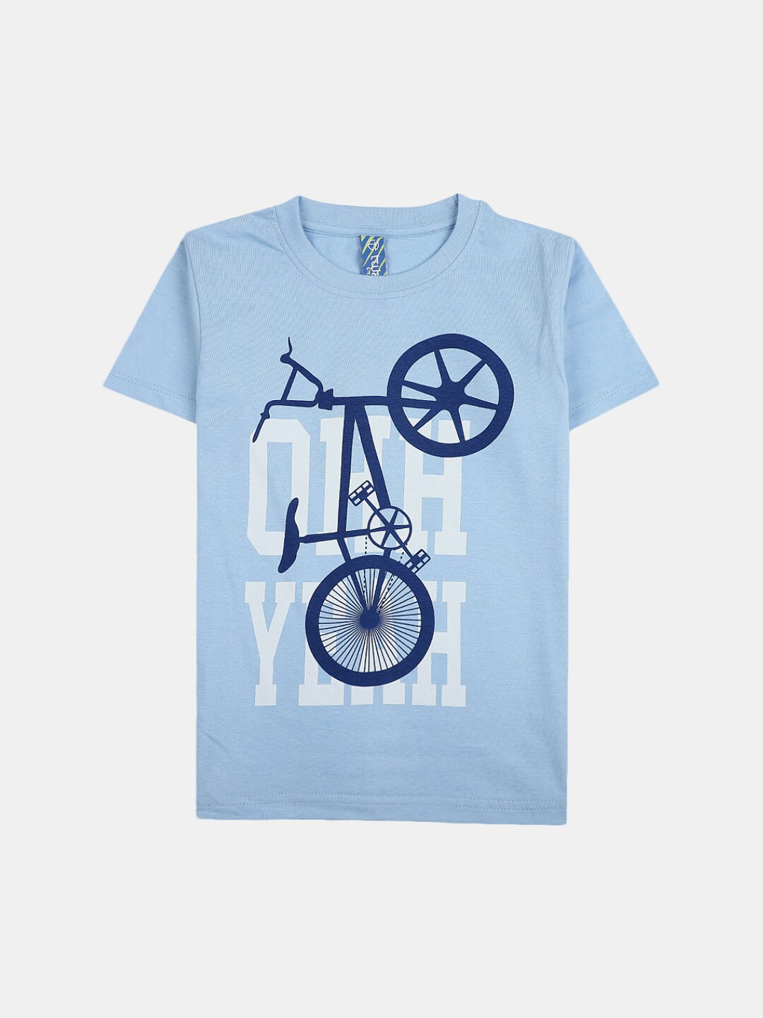 

V-Mart Boys Graphic Printed Cotton T-shirt, Blue