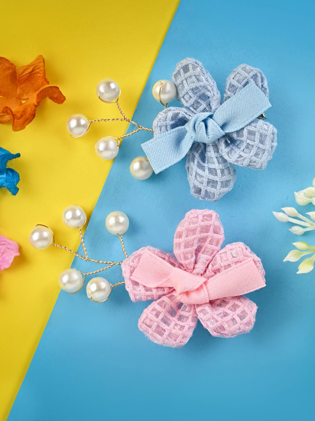 

Asthetika Kids Girls Set of 2 Alligator Hair Clip, Pink