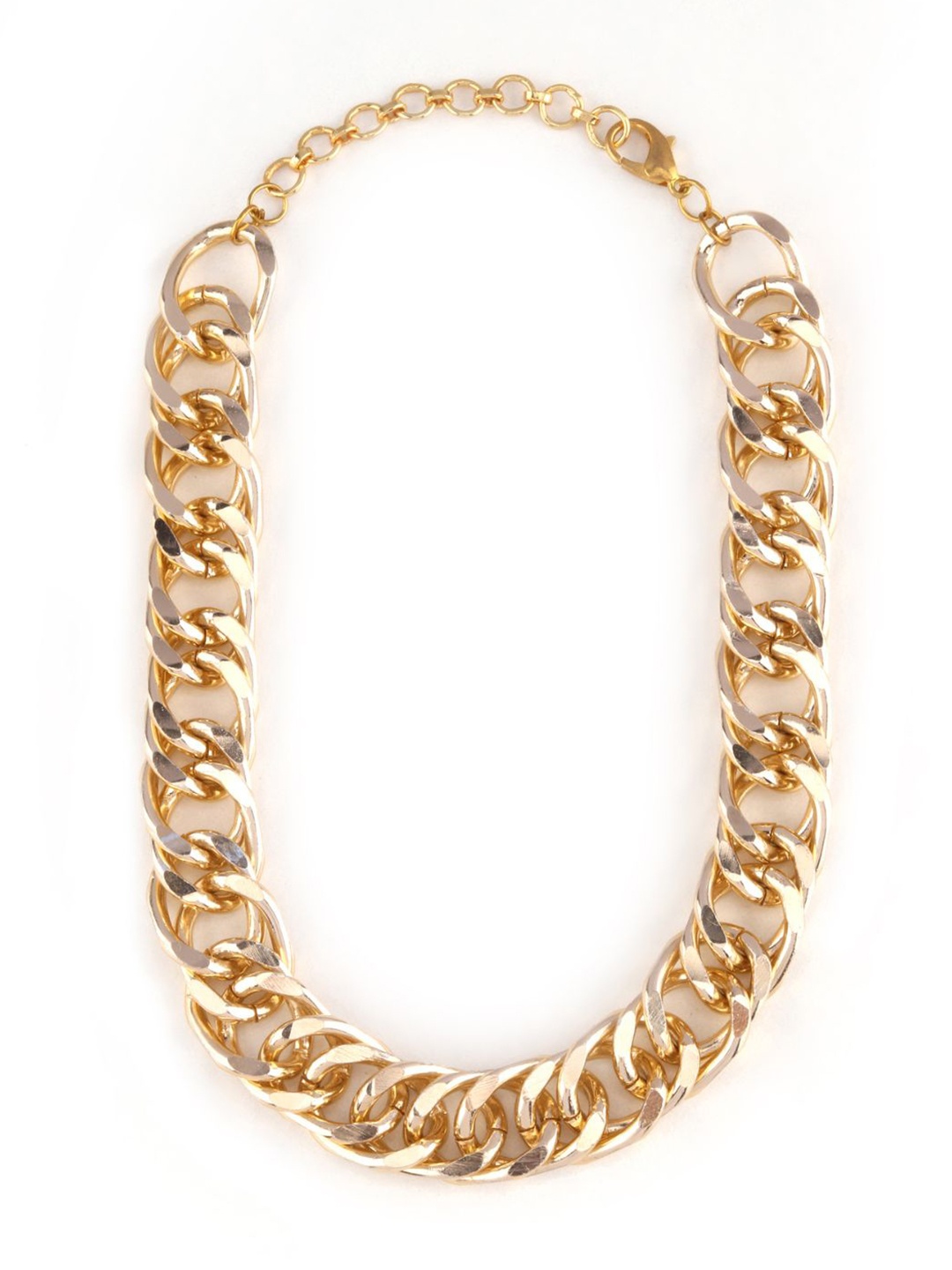 

AccessHer Brass Gold-Plated Necklace