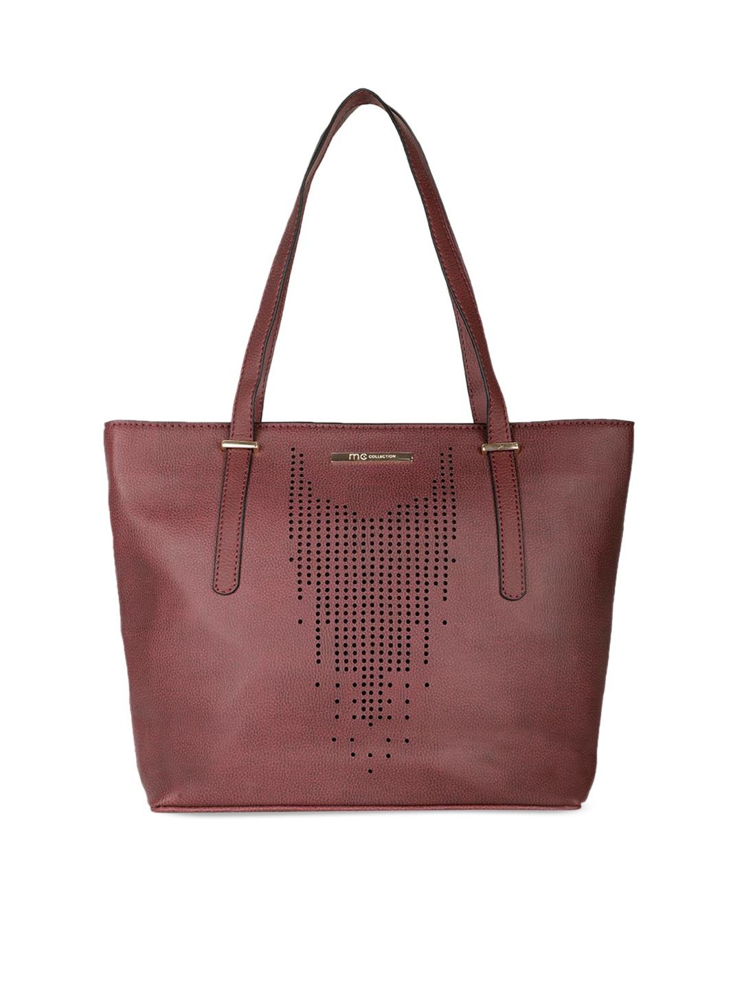 

Marie Claire Maroon Textured Oversized Shopper Shoulder Bag