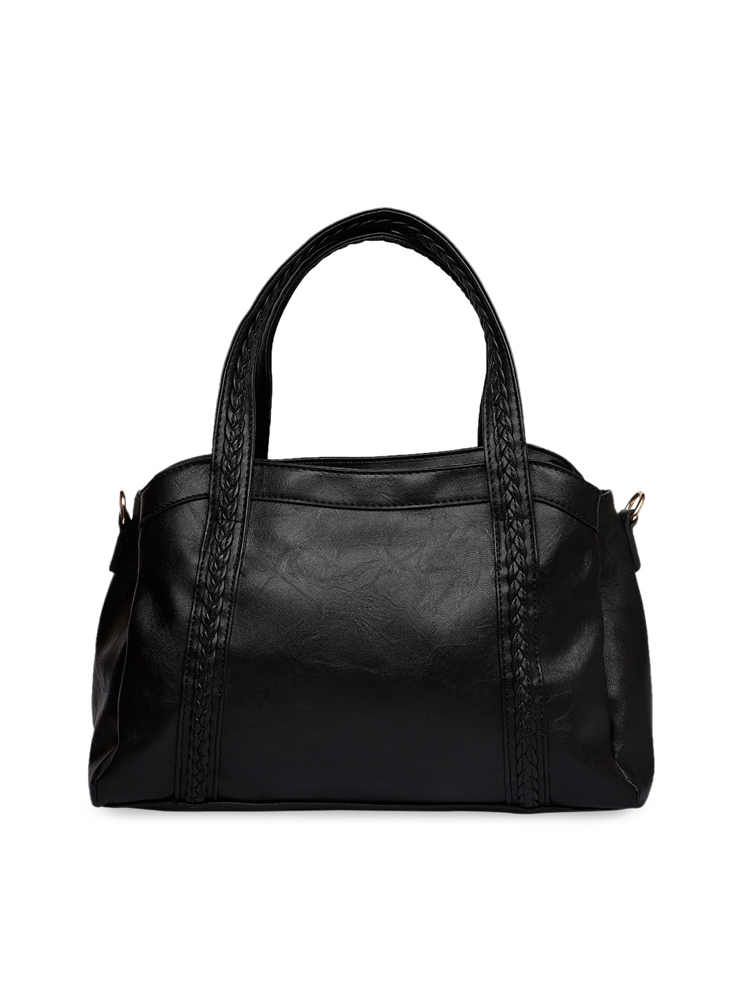 

Marie Claire Black Textured Structured Handheld Bag