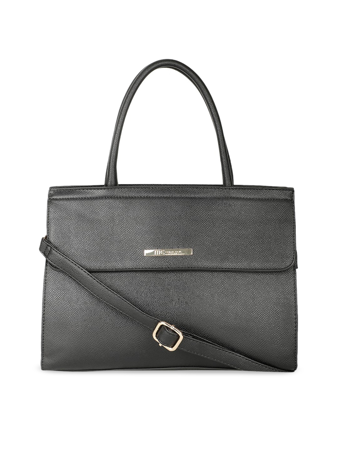 

Marie Claire Structured Handheld Bag, Black