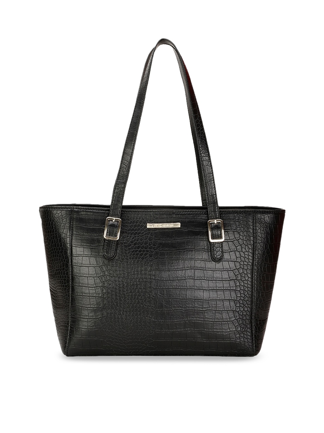 

Marie Claire Black Textured Structured Shoulder Bag