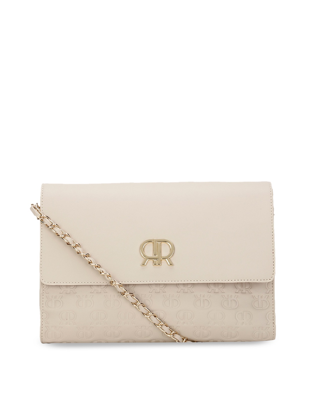 

Marie Claire Textured Structured Sling Bag, Beige