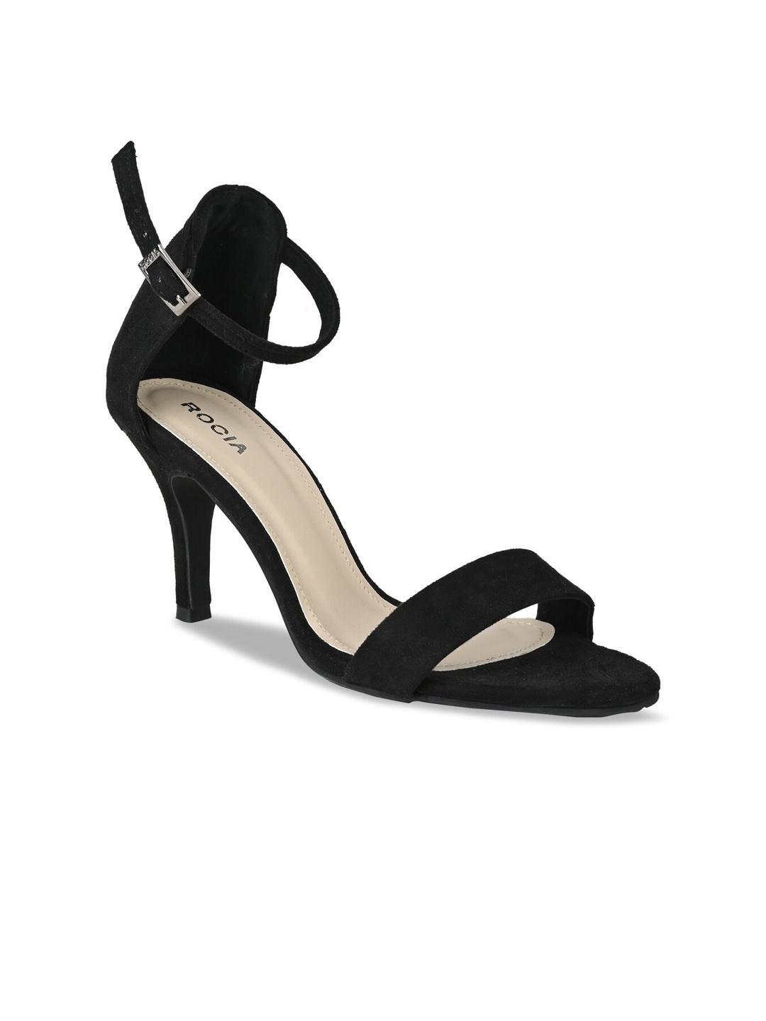 

Rocia Ankle Looped Stiletto Heels, Black