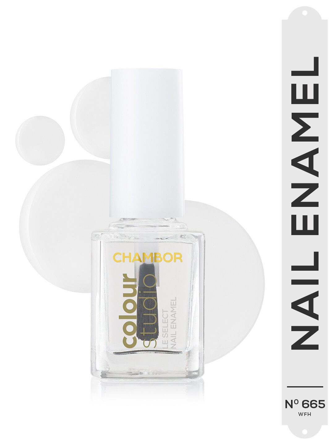

Chambor Le Select Color Studio Quick Dry Nail Enamel 10ml - WFH N 665, Transparent