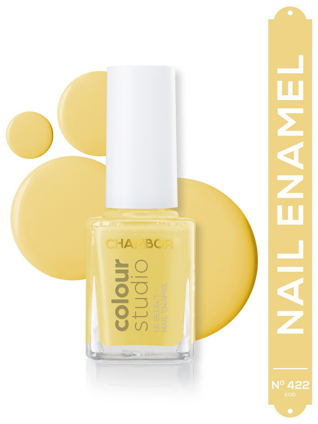 

Chambor Le Select Quick Drying & Chip Resistant Nail Enamel 10 ml - EOD N 422, Yellow