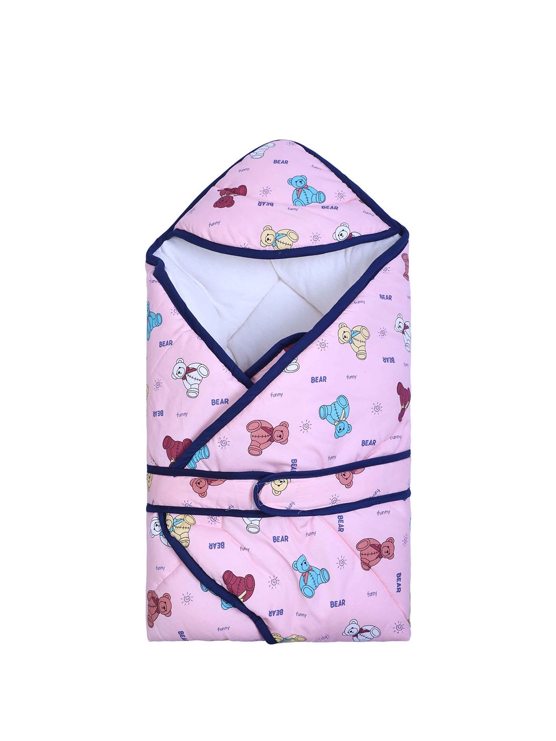 

Enfance Kids Printed Light-weight Sleeping Bag, Peach