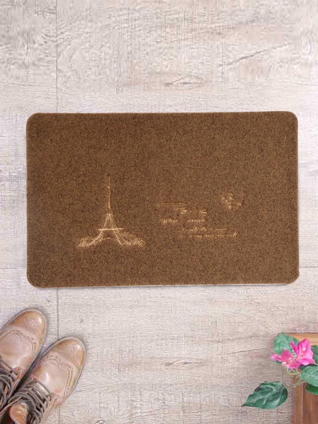 

Cortina Brown Patterned Rectangular Doormat