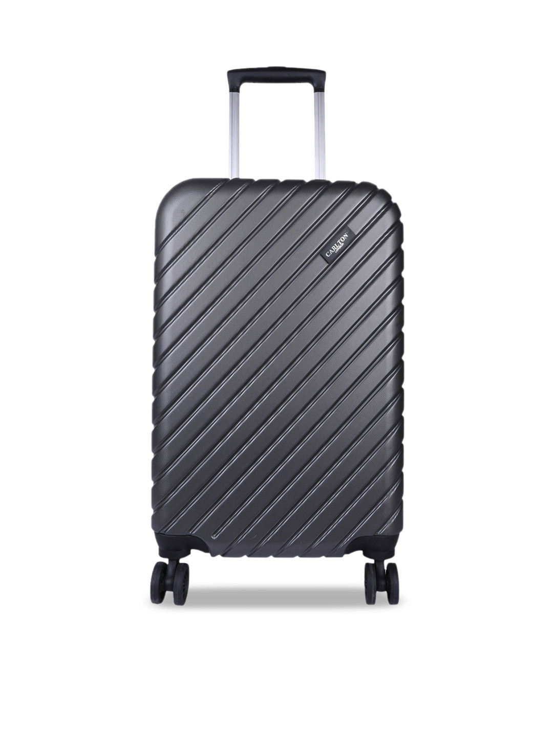 

Carlton London Hard-Sided Trolley Suitcase, Grey