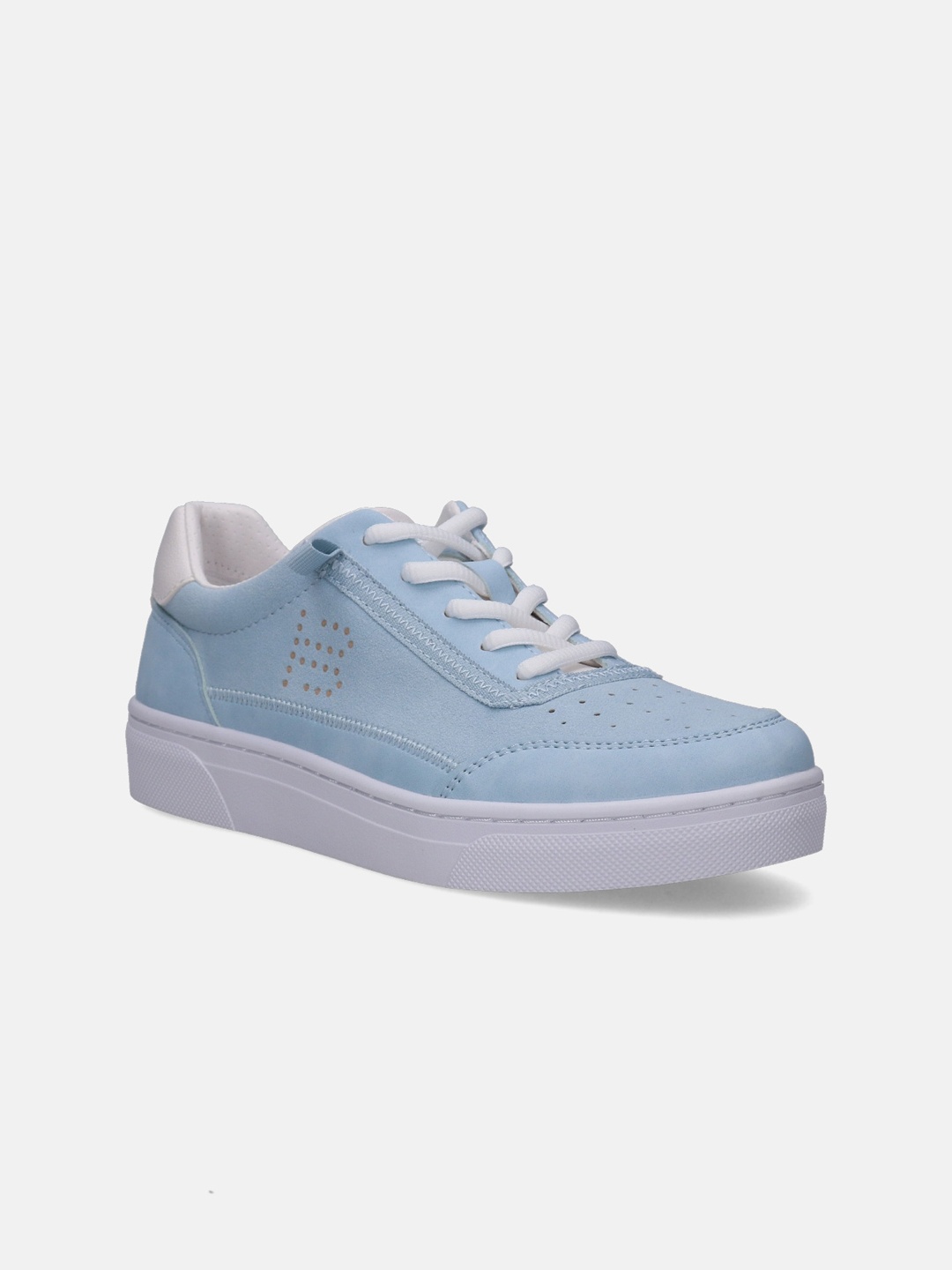 

BAGATT Elea Women Perforated Sneakers, Blue