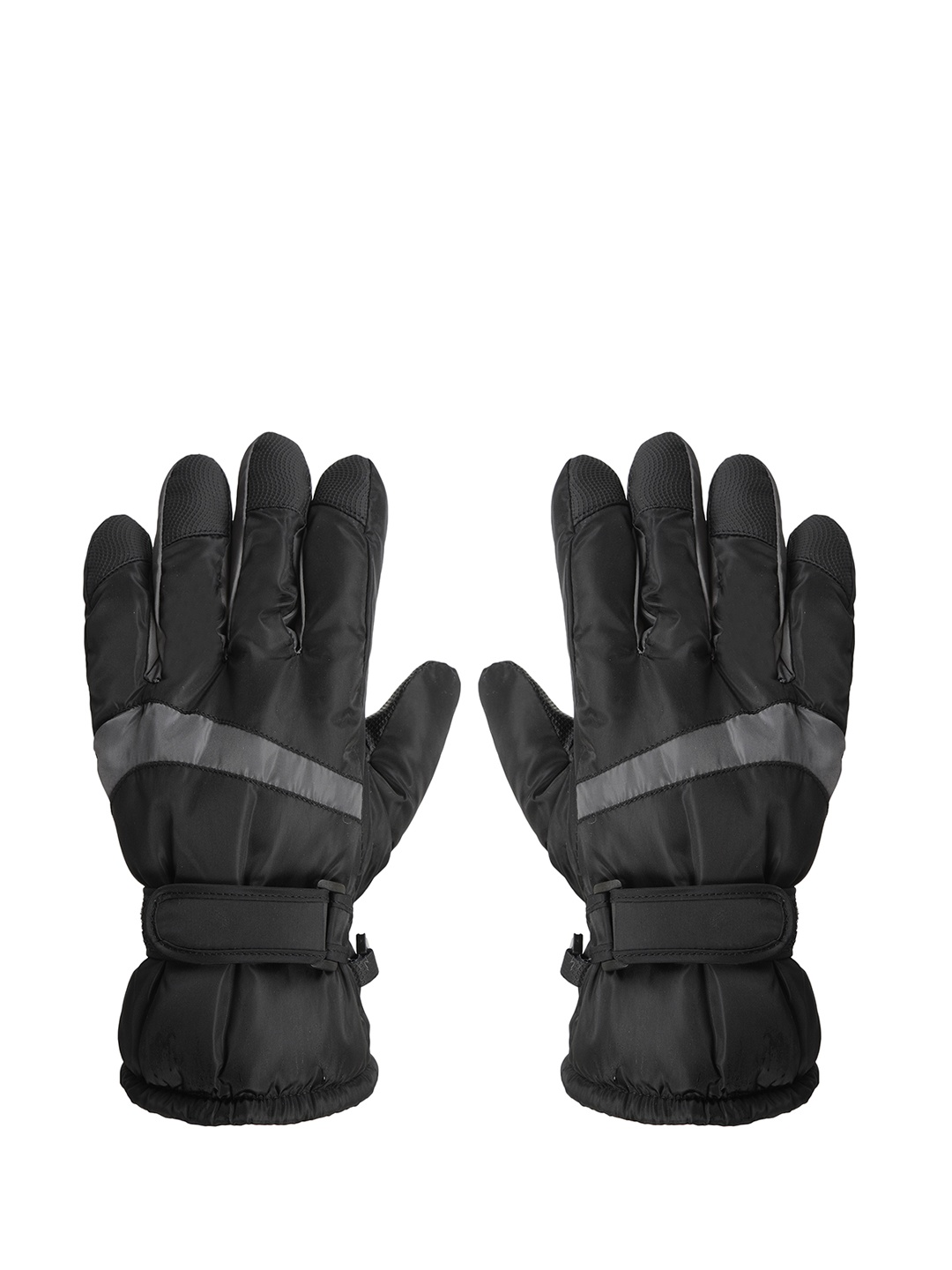 

FabSeasons Water Resistant Windproof Sports Gloves, Black