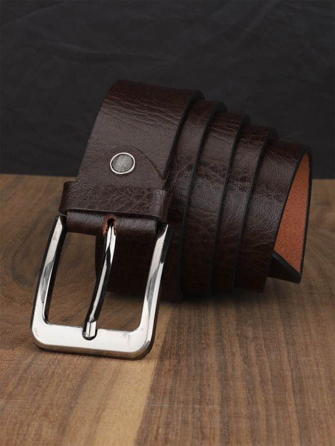 

Kastner Men Wide Leather Formal Belt, Brown