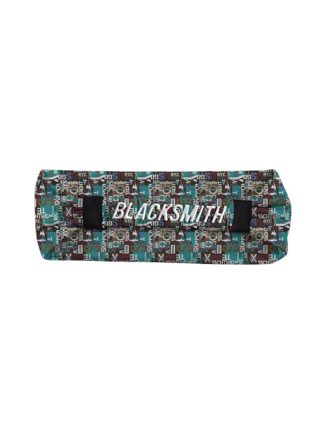 

Blacksmith Printed Elasticated Sports Headband, Blue