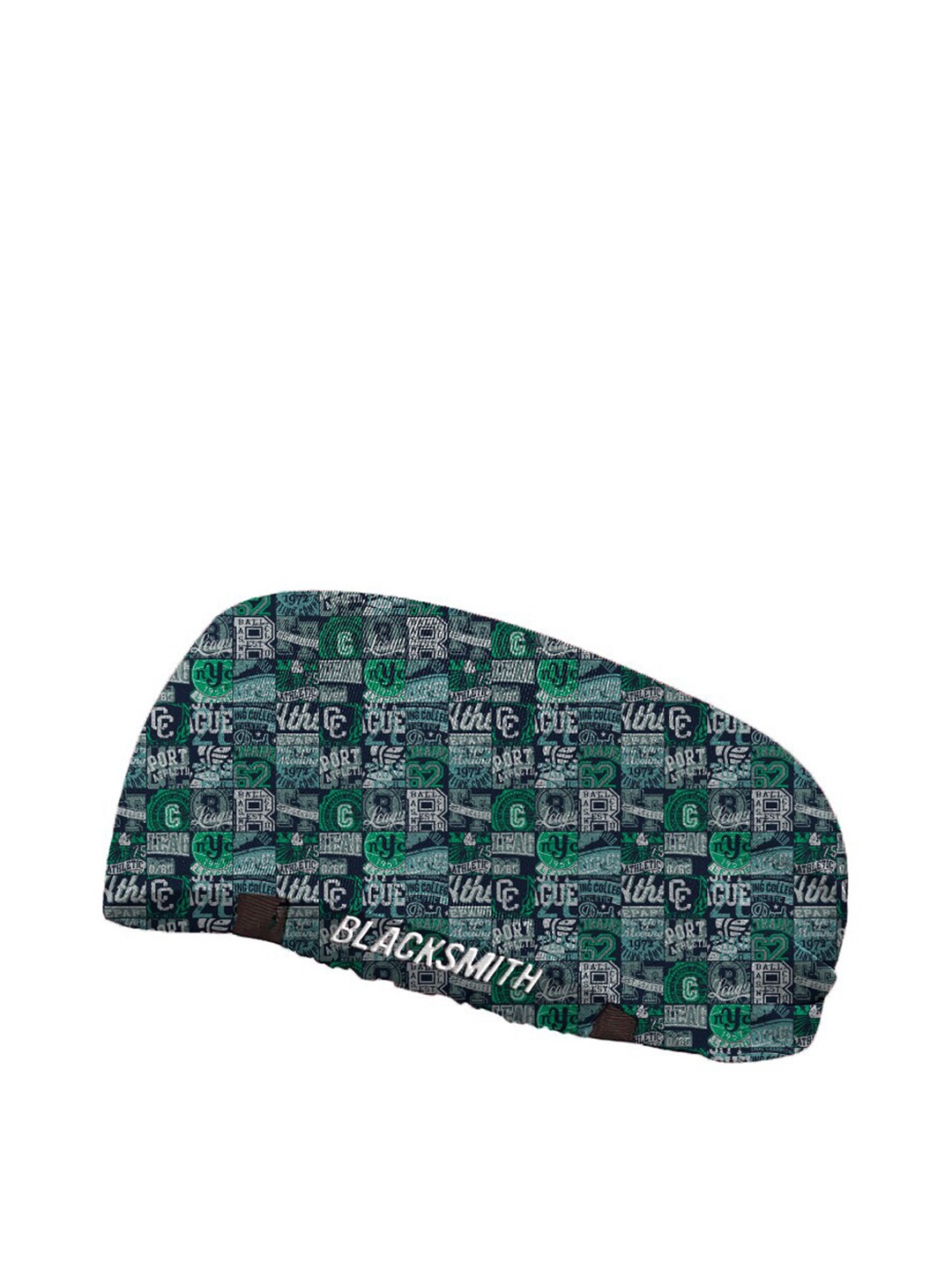 

Blacksmith Printed Sports Headband, Blue