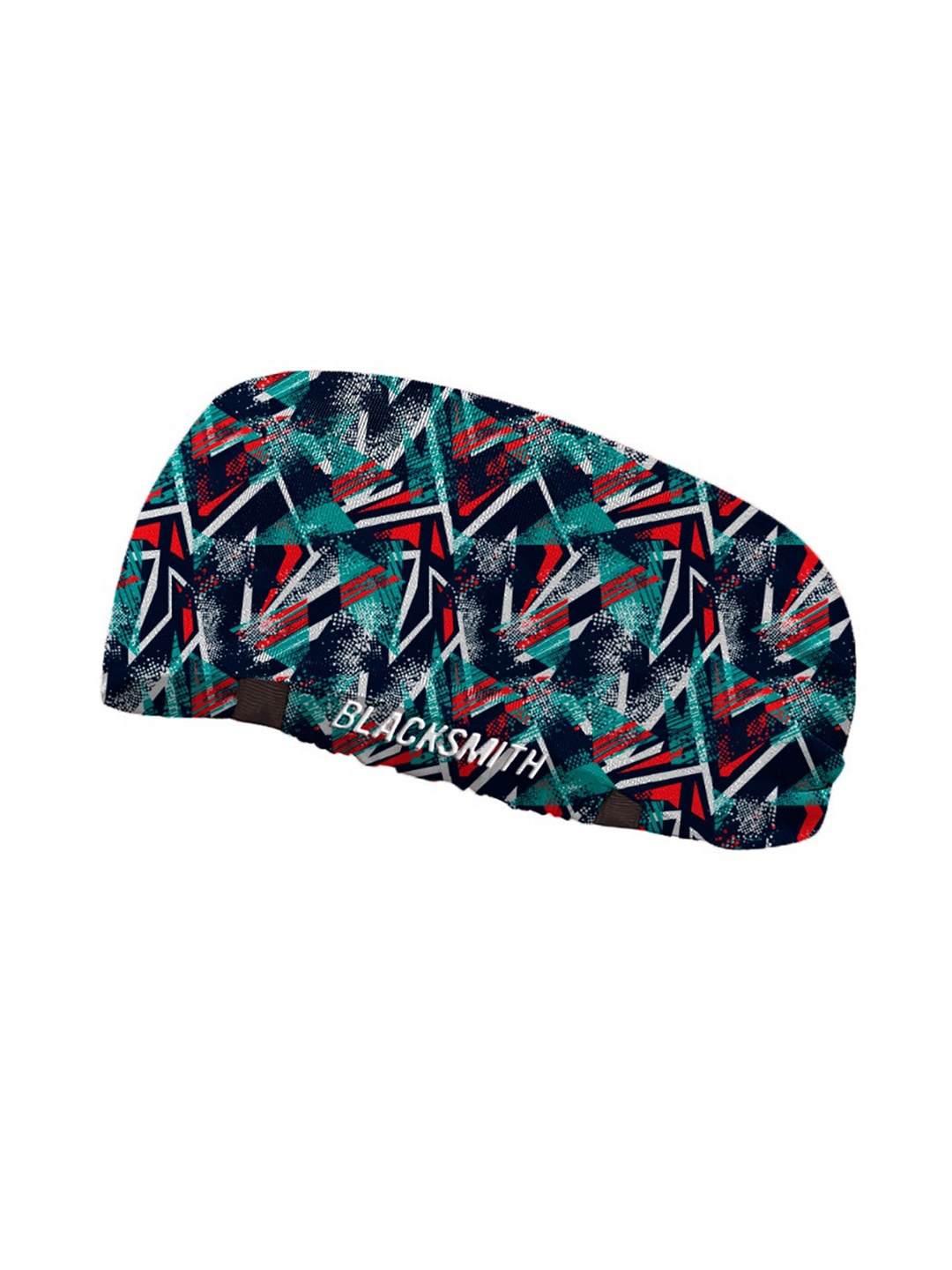 

Blacksmith Printed Bandana Headband, Blue