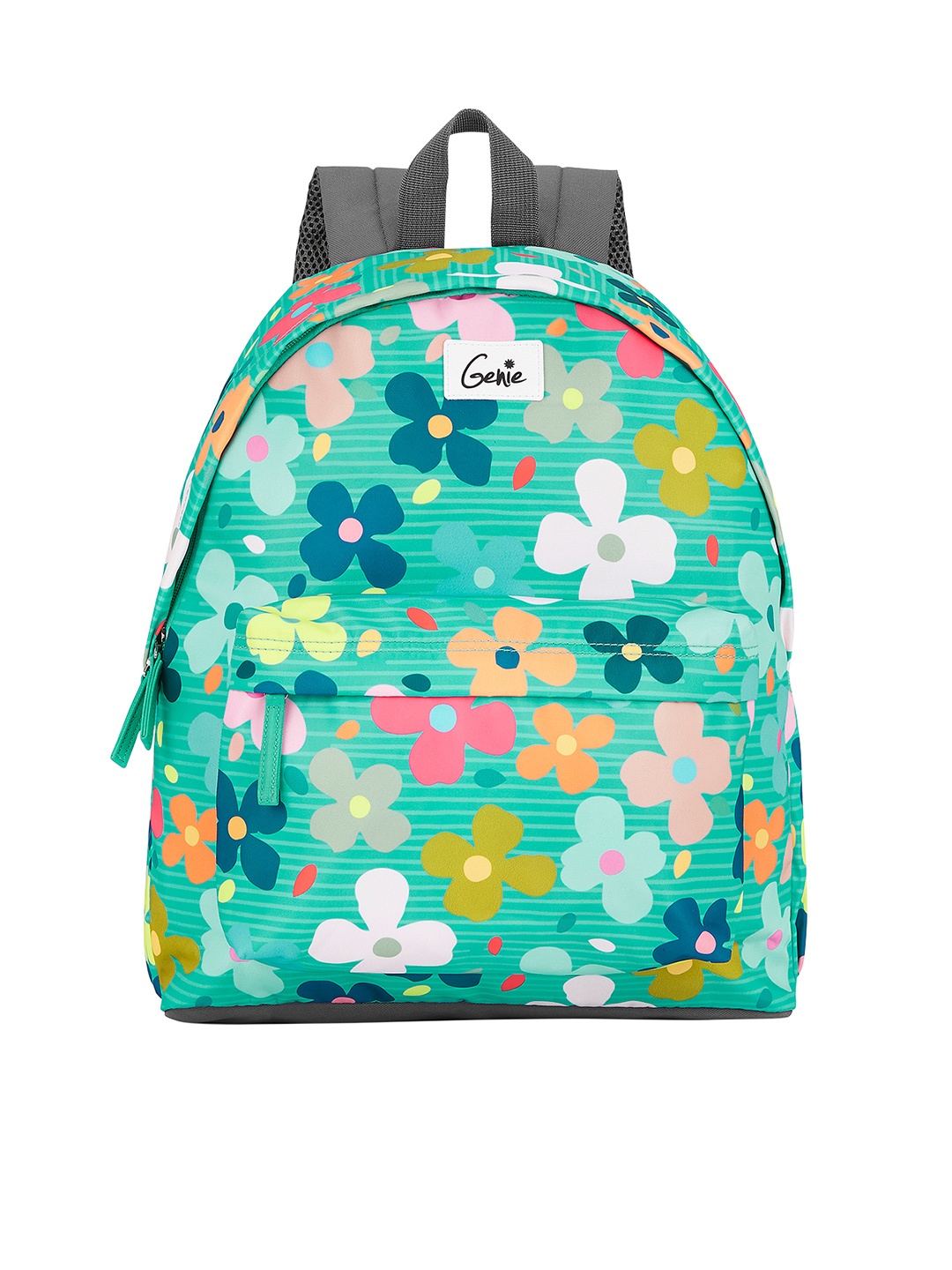 

Genie Women Floral Printed Water Resistant Lightweight Laptop Backpack, Pink