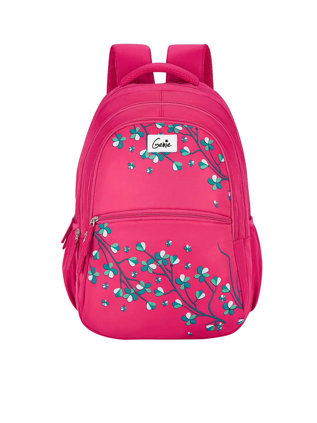 

Genie Women Graphic Water Resistant Lightweight Laptop Backpack, Pink