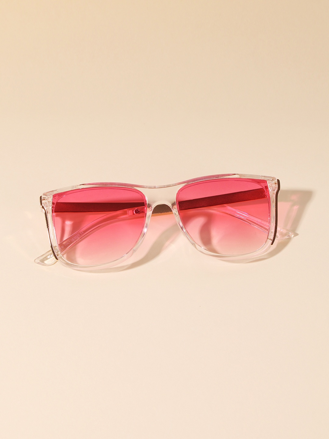 

DukieKooky Kids UV Protected Lens Square Full Rim Sunglasses DKSG398F, Pink