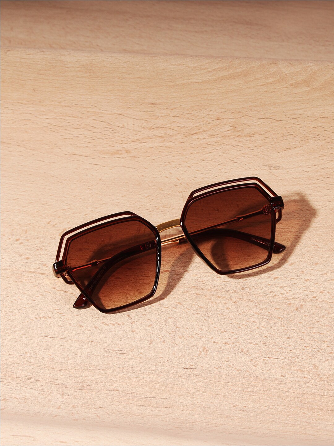 

DukieKooky Kids UV Protected Lens Full Rim Sunglasses DKSG396D, Brown