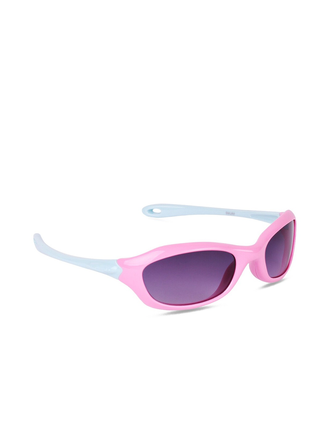

DukieKooky Kids UV Protected Lens Full Rim Rectangle Sunglasses DKSG400B, Pink