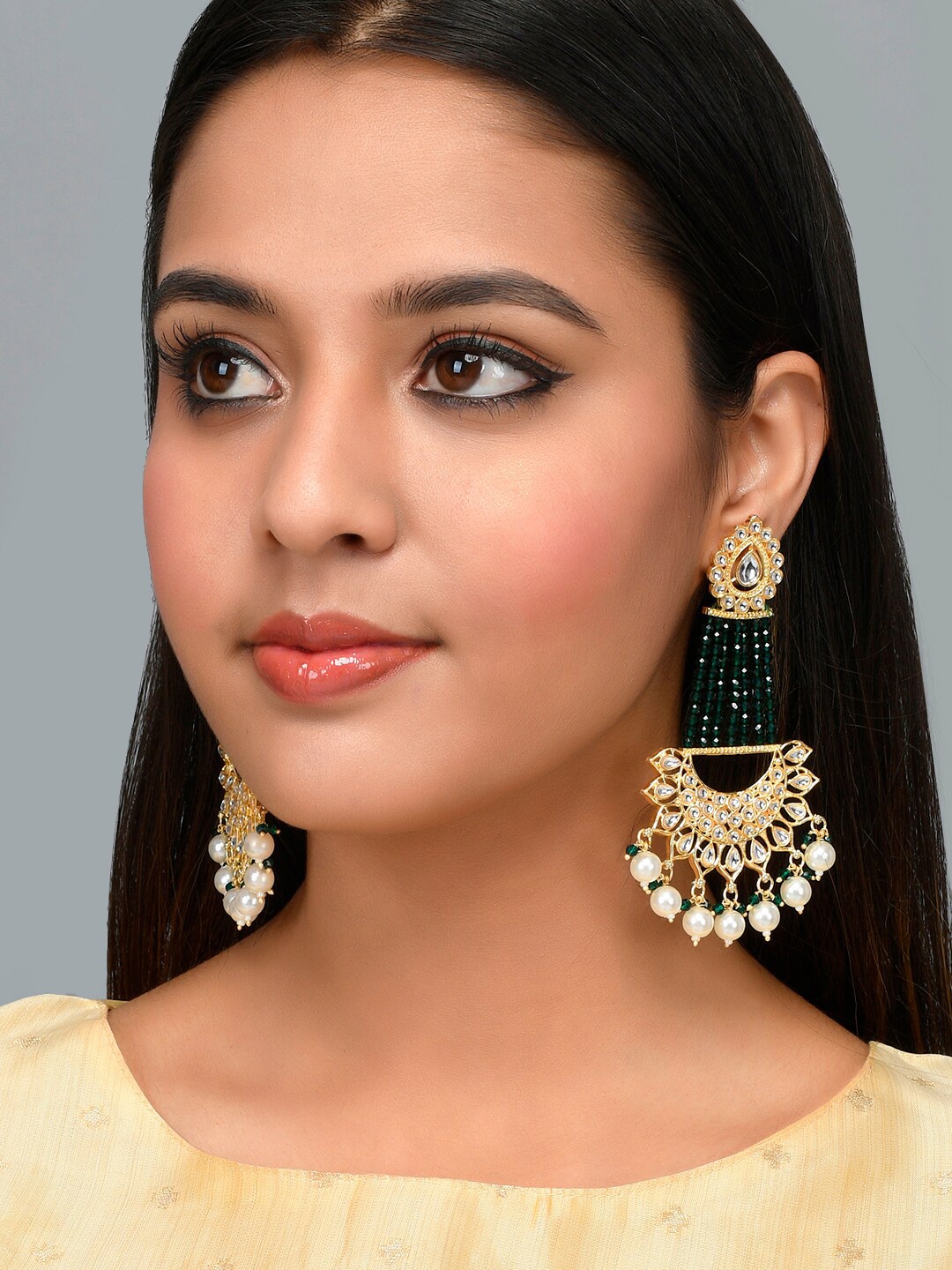 

AQUASTREET Gold-Plated Contemporary Drop Earrings